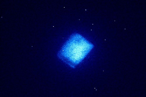 Image shows diamond battery sample